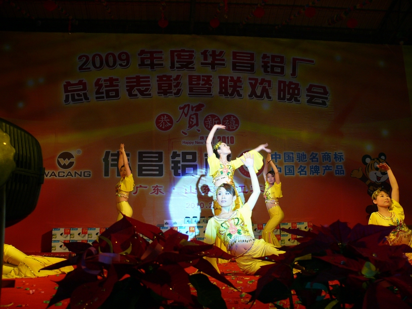 广东南宫NG28铝厂举行“2009年度总结表扬暨联欢晚会”-伟昌铝材