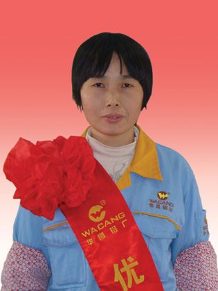 2010年度广东南宫NG28铝厂优异员工-伟昌铝材