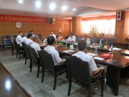 刘静安等著名专家及教授到我司指导事情-伟昌铝材