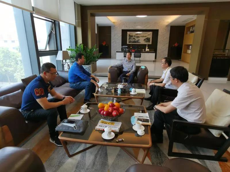 中国有色金属加工工业协会副理事长兼秘书长章吉林 一行莅临调研。。。。。.jpg