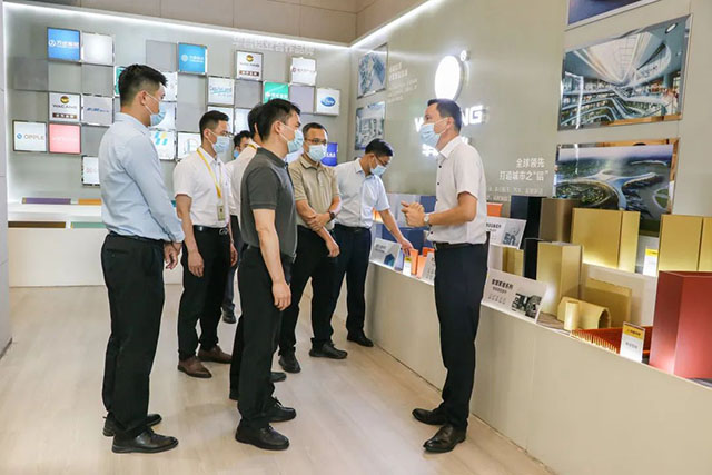 增强相助,互利共赢|肇庆市投资增进局一行来南宫NG28集团调研
