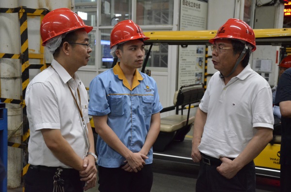中国有色金属工业协会文献军副会长及滨州市崔洪刚副市长等向导莅临我司考察